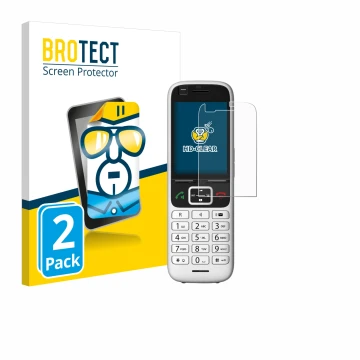 Parte frontale di una confezione del prodotto con il logo del marchio BROTECT. Accanto è raffigurato il dispositivo Unify Open