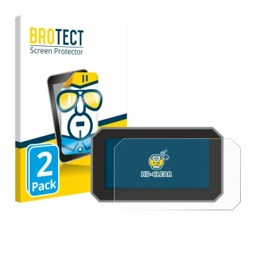 Parte frontale di una confezione del prodotto con il logo del marchio BROTECT. Accanto è raffigurato il dispositivo Suzuki V-S
