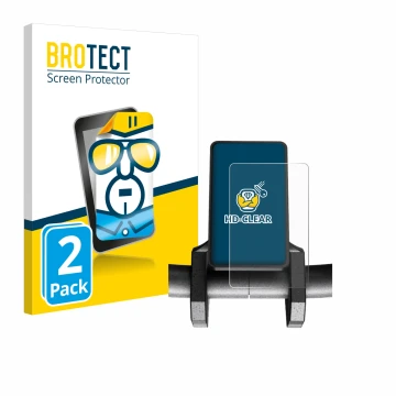 Parte frontale di una confezione del prodotto con il logo del marchio BROTECT. Accanto è raffigurato il dispositivo Joyor S5 V