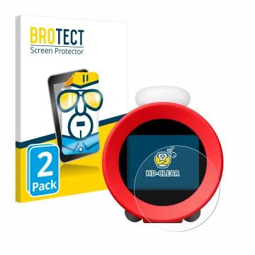 Parte frontale di una confezione del prodotto con il logo del marchio BROTECT. Accanto è raffigurato il dispositivo Nintendo S