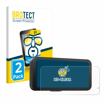 Parte frontale di una confezione del prodotto con il logo del marchio BROTECT. Accanto è raffigurato il dispositivo Volam RC15