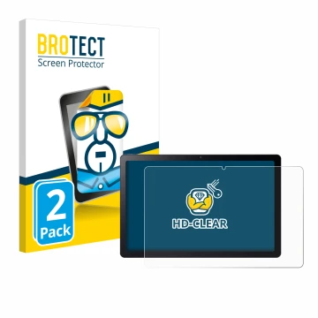 Parte frontale di una confezione del prodotto con il logo del marchio BROTECT. Accanto è raffigurato il dispositivo Acer Iconi