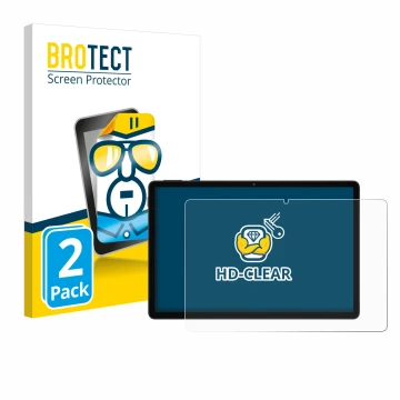 Parte frontale di una confezione del prodotto con il logo del marchio BROTECT. Accanto è raffigurato il dispositivo Doogee U11