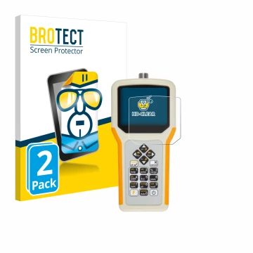 Parte frontale di una confezione del prodotto con il logo del marchio BROTECT. Accanto è raffigurato il dispositivo RigExpert 