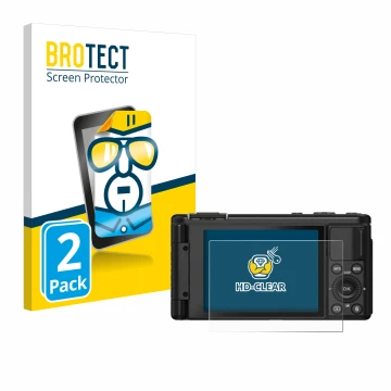 Parte frontale di una confezione del prodotto con il logo del marchio BROTECT. Accanto è raffigurato il dispositivo Yashica Ci