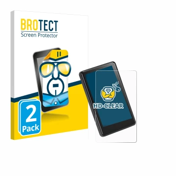 Parte frontale di una confezione del prodotto con il logo del marchio BROTECT. Accanto è raffigurato il dispositivo Bafang C02