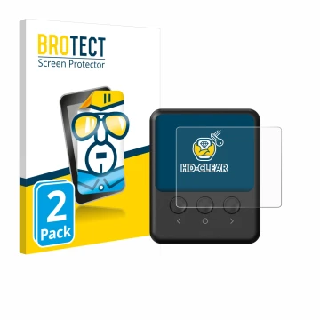 Parte frontale di una confezione del prodotto con il logo del marchio BROTECT. Accanto è raffigurato il dispositivo ISDT 608PD