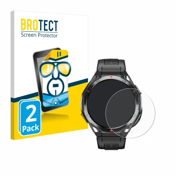 Parte frontale di una confezione del prodotto con il logo del marchio BROTECT. Accanto è raffigurato il dispositivo Oukitel BT