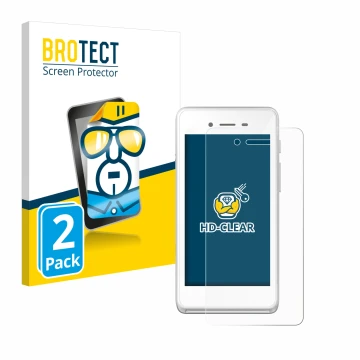 Parte frontale di una confezione del prodotto con il logo del marchio BROTECT. Accanto è raffigurato il dispositivo Pax A50 wa