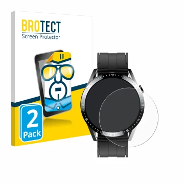 Parte frontale di una confezione del prodotto con il logo del marchio BROTECT. Accanto è raffigurato il dispositivo Tracer Sma