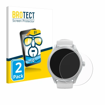 Parte frontale di una confezione del prodotto con il logo del marchio BROTECT. Accanto è raffigurato il dispositivo Hama Smart