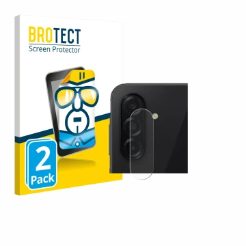 Parte frontale di una confezione del prodotto con il logo del marchio BROTECT. Accanto è raffigurato il dispositivo Samsung Ga