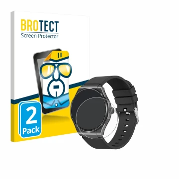 Parte frontale di una confezione del prodotto con il logo del marchio BROTECT. Accanto è raffigurato il dispositivo Knauermann