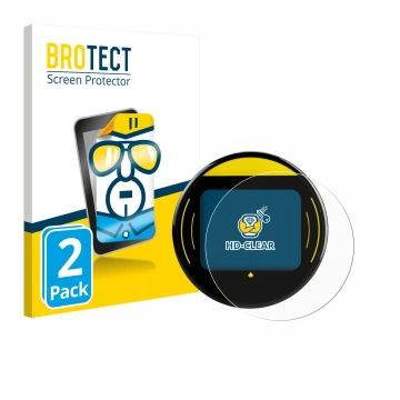 Parte frontale di una confezione del prodotto con il logo del marchio BROTECT. Accanto è raffigurato il dispositivo Nayax Onyx