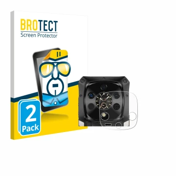 Parte frontale di una confezione del prodotto con il logo del marchio BROTECT. Accanto è raffigurato il dispositivo Ulefone Ar