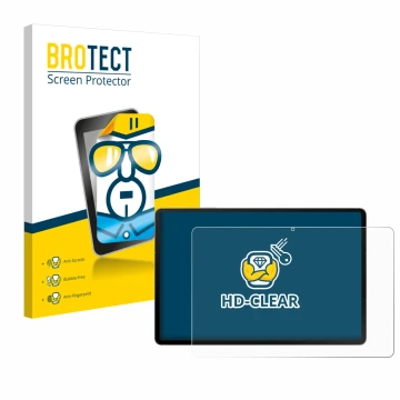 Parte frontale di una confezione del prodotto con il logo del marchio BROTECT. Accanto è raffigurato il dispositivo Samsung Ga