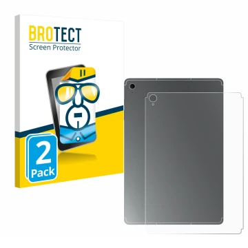 Parte frontale di una confezione del prodotto con il logo del marchio BROTECT. Accanto è raffigurato il dispositivo Samsung Ga