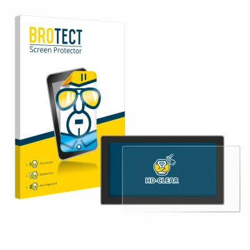 Parte frontale di una confezione del prodotto con il logo del marchio BROTECT. Accanto è raffigurato il dispositivo Cupra Tava