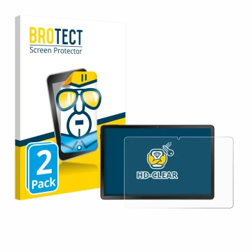 Parte frontale di una confezione del prodotto con il logo del marchio BROTECT. Accanto è raffigurato il dispositivo Doogee U11