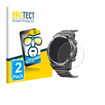 Parte frontale di una confezione del prodotto con il logo del marchio BROTECT. Accanto è raffigurato il dispositivo Naixues 55