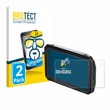 Parte frontale di una confezione del prodotto con il logo del marchio BROTECT. Accanto è raffigurato il dispositivo Blackmagic