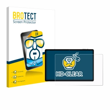 Parte frontale di una confezione del prodotto con il logo del marchio BROTECT. Accanto è raffigurato il dispositivo Maxlegen M