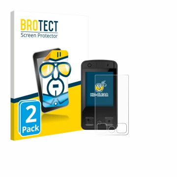 Parte frontale di una confezione del prodotto con il logo del marchio BROTECT. Accanto è raffigurato il dispositivo Bosch Kiox