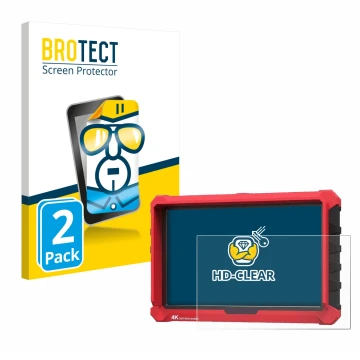 Parte frontale di una confezione del prodotto con il logo del marchio BROTECT. Accanto è raffigurato il dispositivo Lilliput A