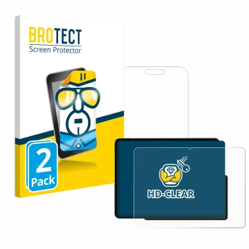 Parte frontale di una confezione del prodotto con il logo del marchio BROTECT. Accanto è raffigurato il dispositivo OnePlus Pa