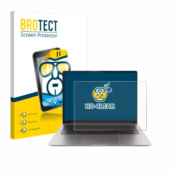 Parte frontale di una confezione del prodotto con il logo del marchio BROTECT. Accanto è raffigurato il dispositivo Honor Magi