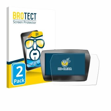 Parte frontale di una confezione del prodotto con il logo del marchio BROTECT. Accanto è raffigurato il dispositivo Voge 625 2