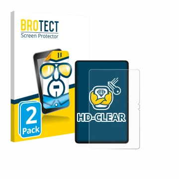 Parte frontale di una confezione del prodotto con il logo del marchio BROTECT. Accanto è raffigurato il dispositivo Blackview 