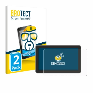 Parte frontale di una confezione del prodotto con il logo del marchio BROTECT. Accanto è raffigurato il dispositivo Bambu Lab 