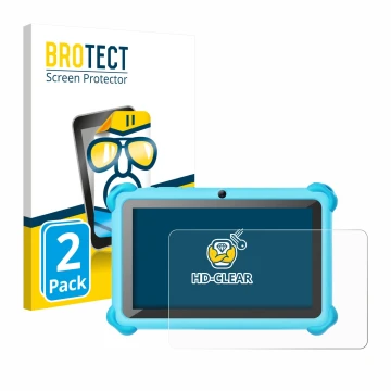 Parte frontale di una confezione del prodotto con il logo del marchio BROTECT. Accanto è raffigurato il dispositivo zcobro KID