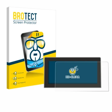 Parte frontale di una confezione del prodotto con il logo del marchio BROTECT. Accanto è raffigurato il dispositivo Volkswagen