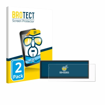 Parte frontale di una confezione del prodotto con il logo del marchio BROTECT. Accanto è raffigurato il dispositivo Carpuride 
