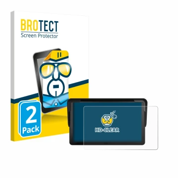 Parte frontale di una confezione del prodotto con il logo del marchio BROTECT. Accanto è raffigurato il dispositivo Carpuride 
