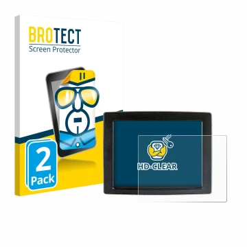 Parte frontale di una confezione del prodotto con il logo del marchio BROTECT. Accanto è raffigurato il dispositivo John Deere