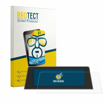 Parte frontale di una confezione del prodotto con il logo del marchio BROTECT. Accanto è raffigurato il dispositivo BMW X3 G01