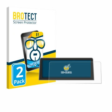 Parte frontale di una confezione del prodotto con il logo del marchio BROTECT. Accanto è raffigurato il dispositivo Roadtop BM