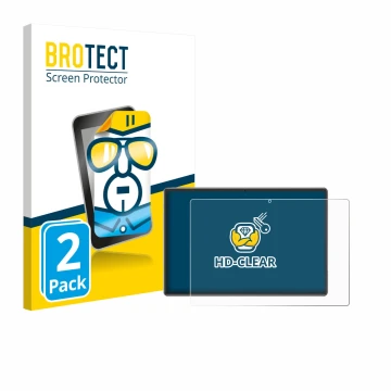 Parte frontale di una confezione del prodotto con il logo del marchio BROTECT. Accanto è raffigurato il dispositivo Xgody P60 