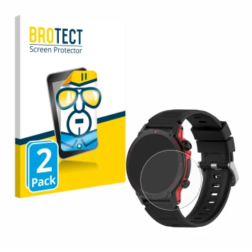 Parte frontale di una confezione del prodotto con il logo del marchio BROTECT. Accanto è raffigurato il dispositivo Popglory S