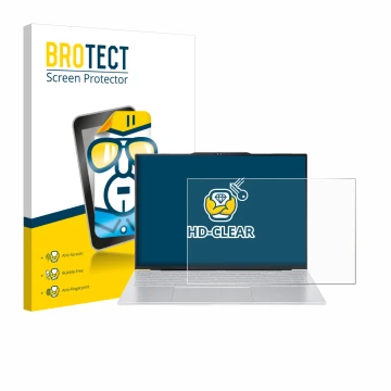 Parte frontale di una confezione del prodotto con il logo del marchio BROTECT. Accanto è raffigurato il dispositivo Acer Swift