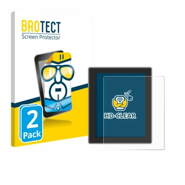 Parte frontale di una confezione del prodotto con il logo del marchio BROTECT. Accanto è raffigurato il dispositivo Peterson S