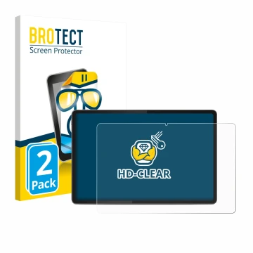 Parte frontale di una confezione del prodotto con il logo del marchio BROTECT. Accanto è raffigurato il dispositivo Lenovo Yog