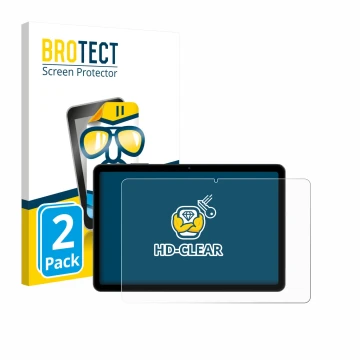 Parte frontale di una confezione del prodotto con il logo del marchio BROTECT. Accanto è raffigurato il dispositivo Tabwee T80