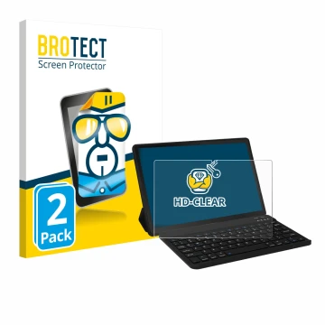 Parte frontale di una confezione del prodotto con il logo del marchio BROTECT. Accanto è raffigurato il dispositivo Laptok LAP