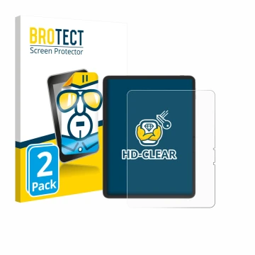 Parte frontale di una confezione del prodotto con il logo del marchio BROTECT. Accanto è raffigurato il dispositivo Blackview 