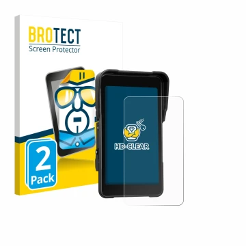 Parte frontale di una confezione del prodotto con il logo del marchio BROTECT. Accanto è raffigurato il dispositivo CAMECHO Mo
