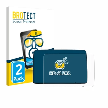 Parte frontale di una confezione del prodotto con il logo del marchio BROTECT. Accanto è raffigurato il dispositivo Leapmotor 